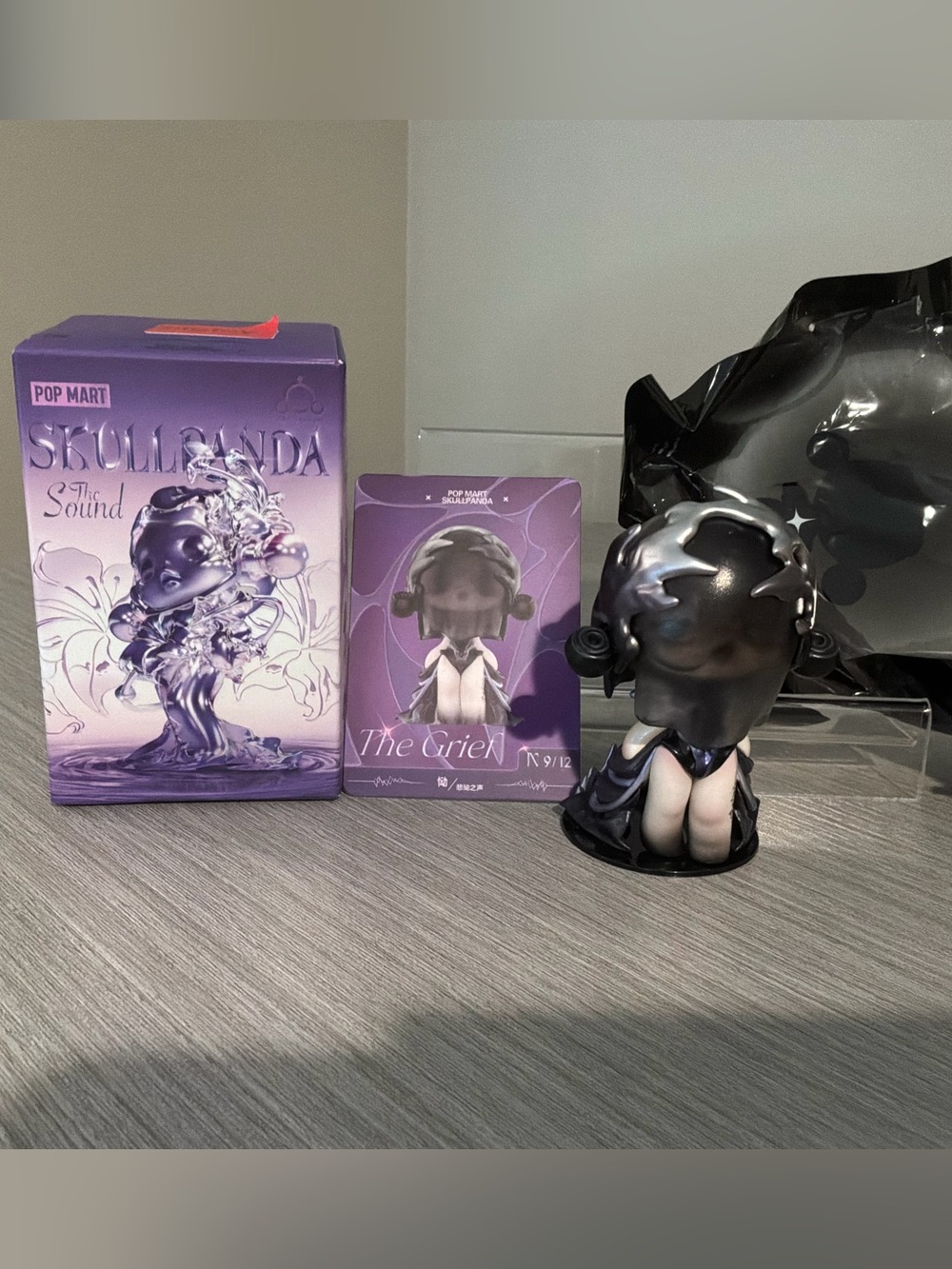 Pop Mart Skullpanda '- The Sound Series Confirmed The Grief'